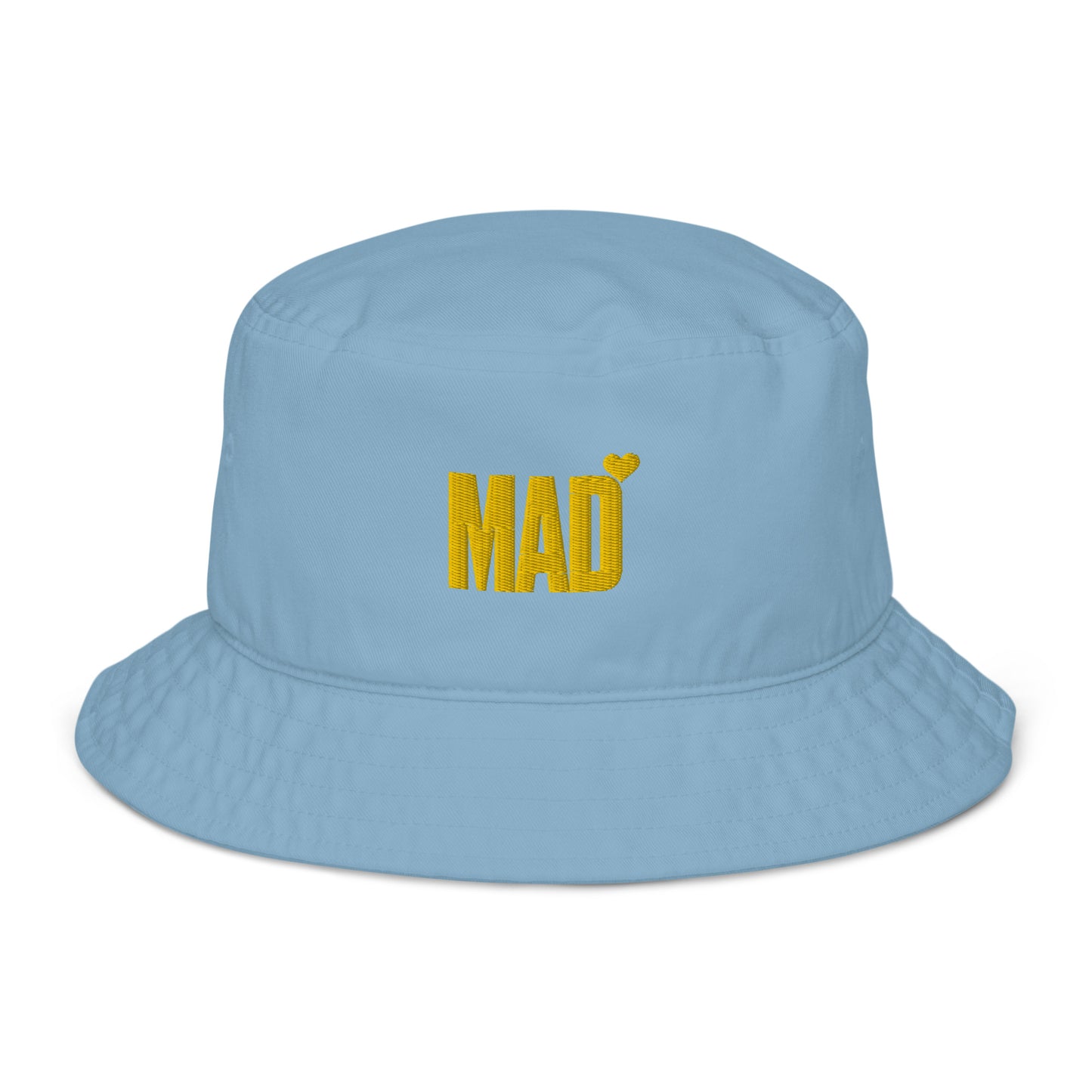 Mad heart female 3 Organic bucket hat