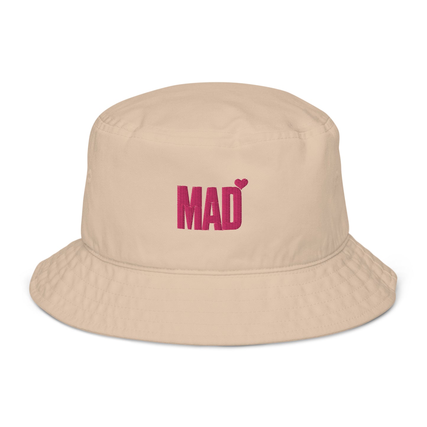 Mad Heart female 2 Organic bucket hat