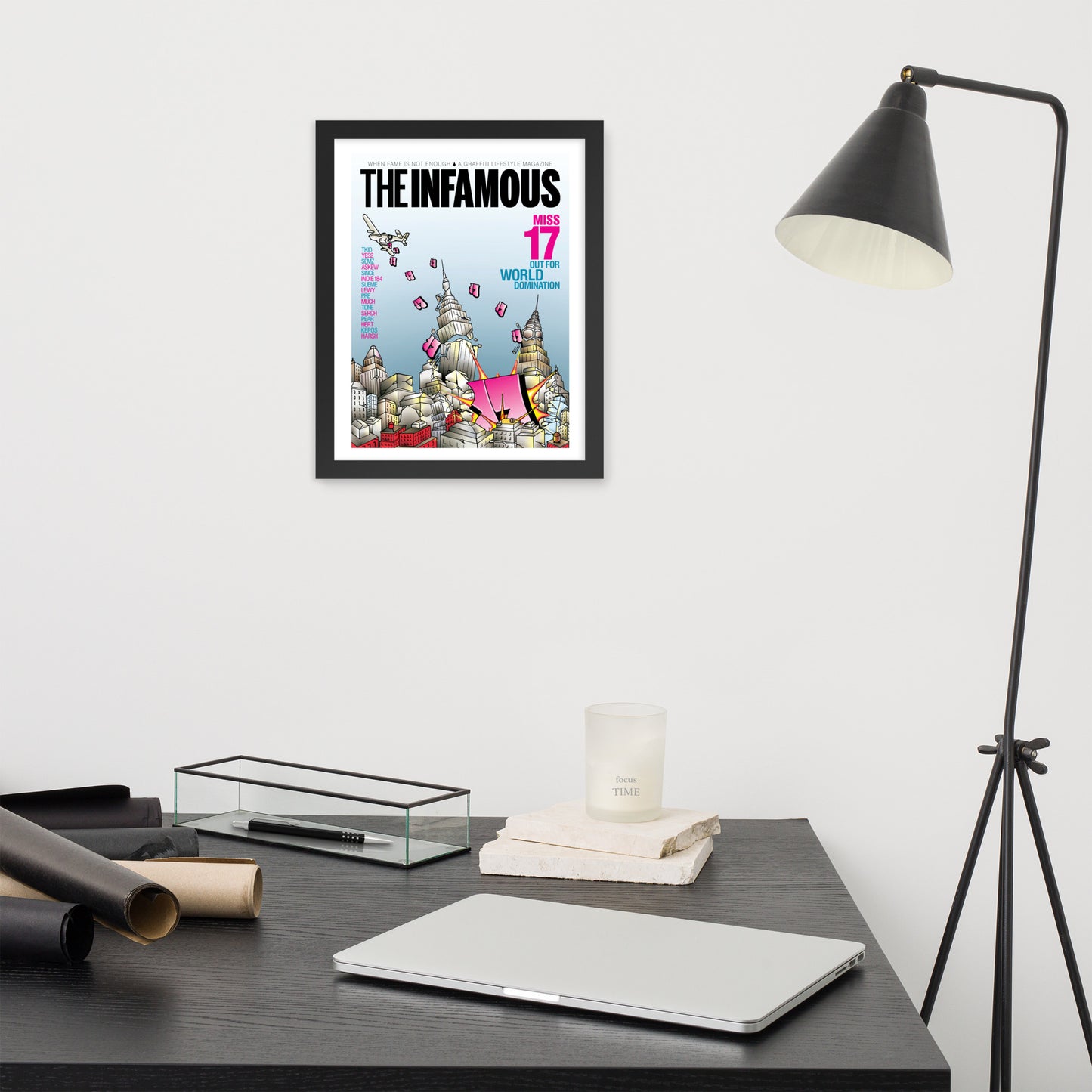 The Infamous – Issue 2 – Framed poster