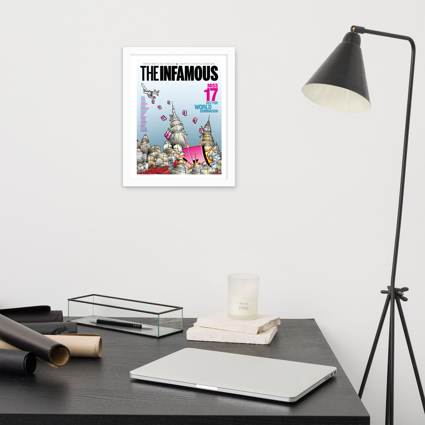 The Infamous – Issue 2 – Framed poster