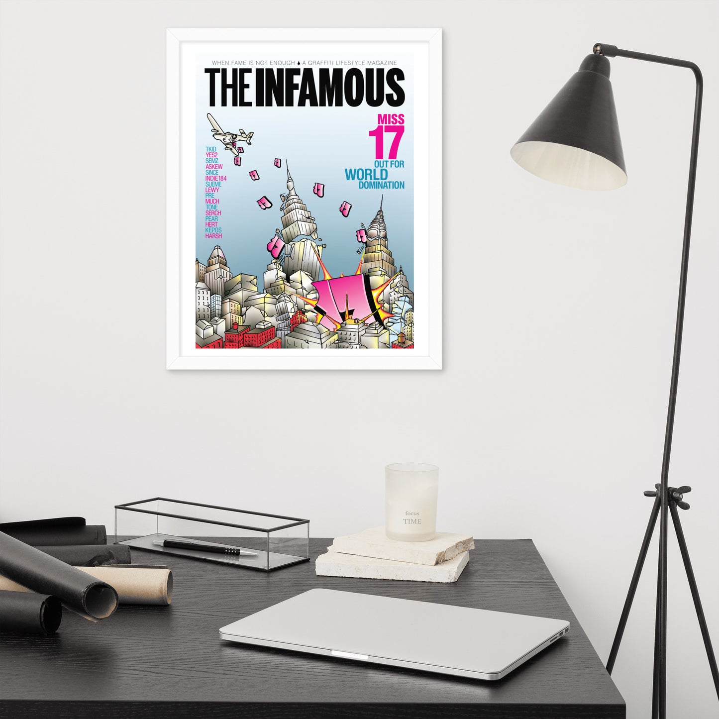 The Infamous – Issue 2 – Framed poster