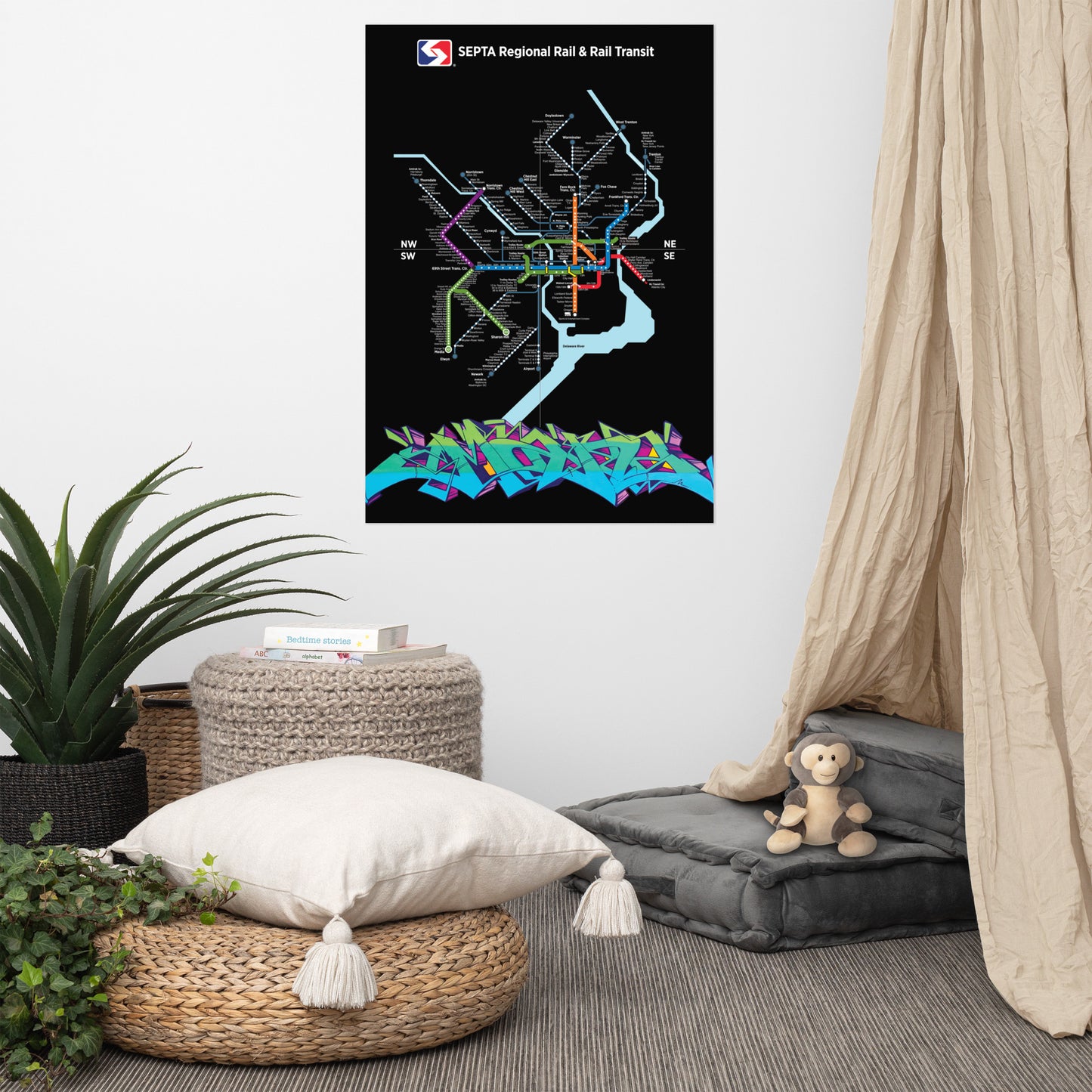 Mad Print – Septa Transit Map