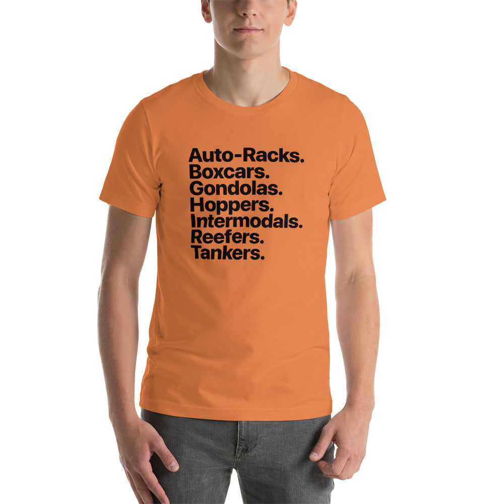 Freight Categories 1 – Unisex t-shirt