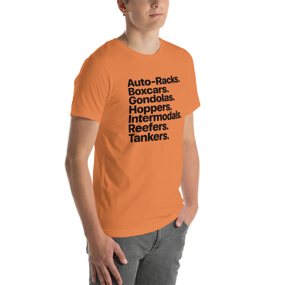 Freight Categories 1 – Unisex t-shirt