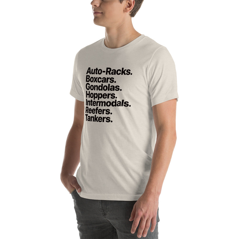 Freight Categories 1 – Unisex t-shirt