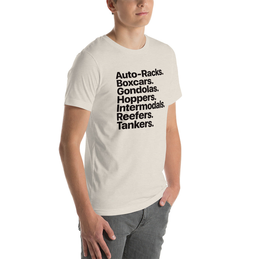Freight Categories 1 – Unisex t-shirt