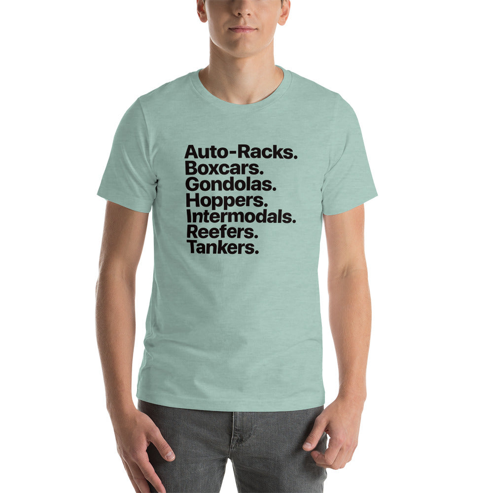 Freight Categories 1 – Unisex t-shirt