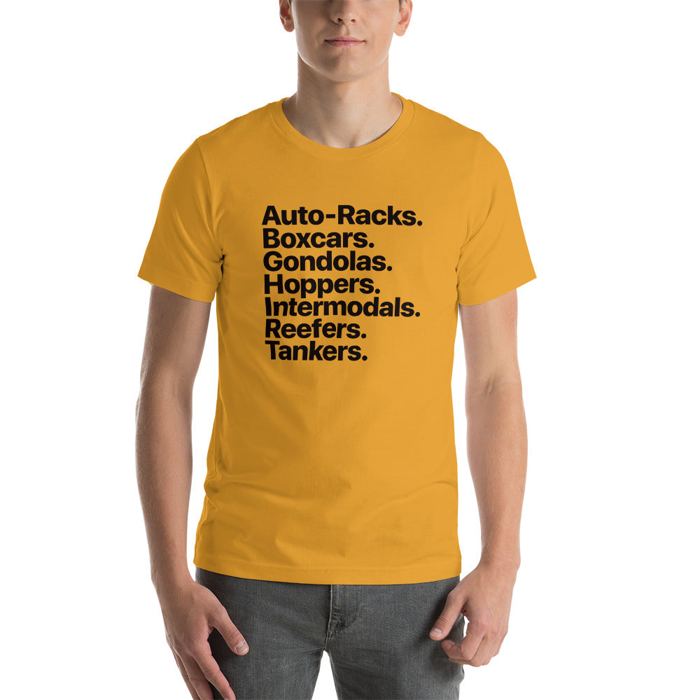 Freight Categories 1 – Unisex t-shirt