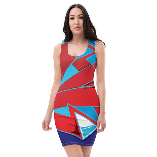 Mad wildstyle Bodycon dress