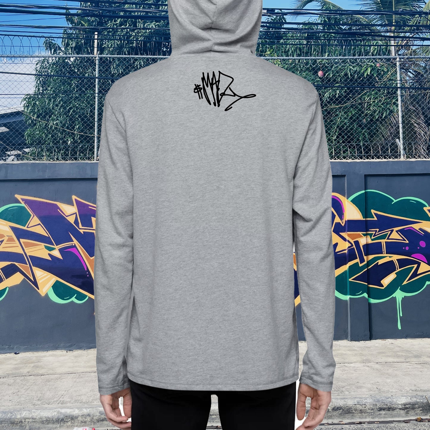 Graffiti Categories Hoodie – Gray