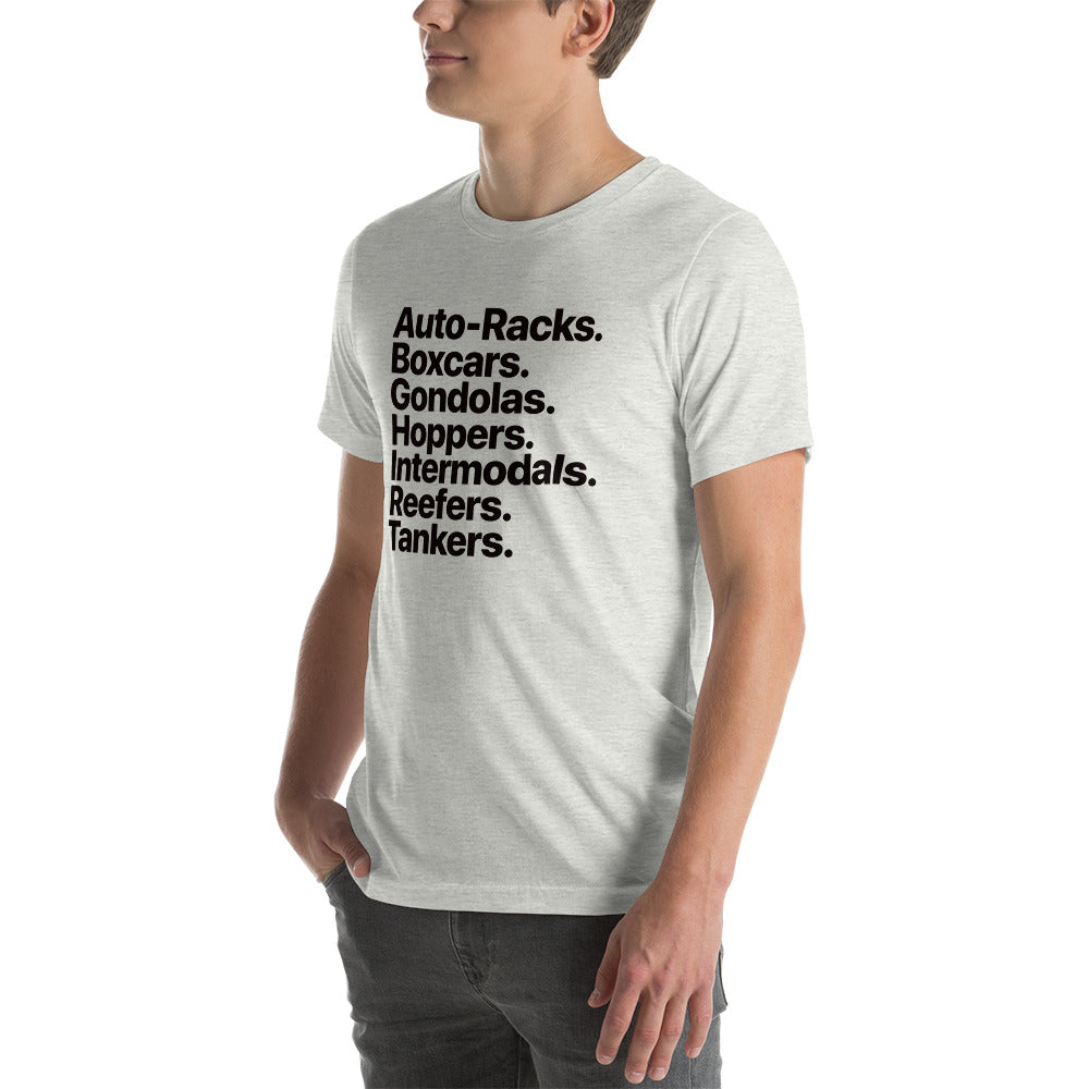 Freight Categories 1 – Unisex t-shirt