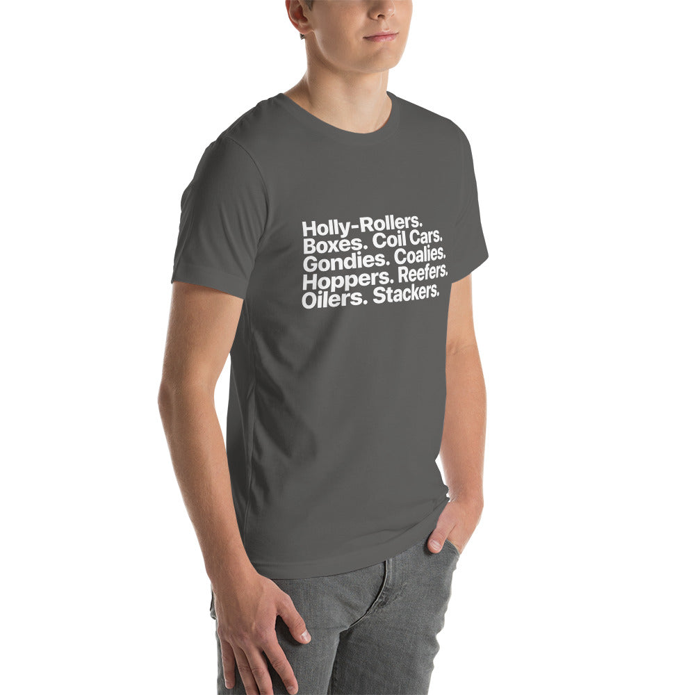 Freight Categories 2 dark – Unisex t-shirt