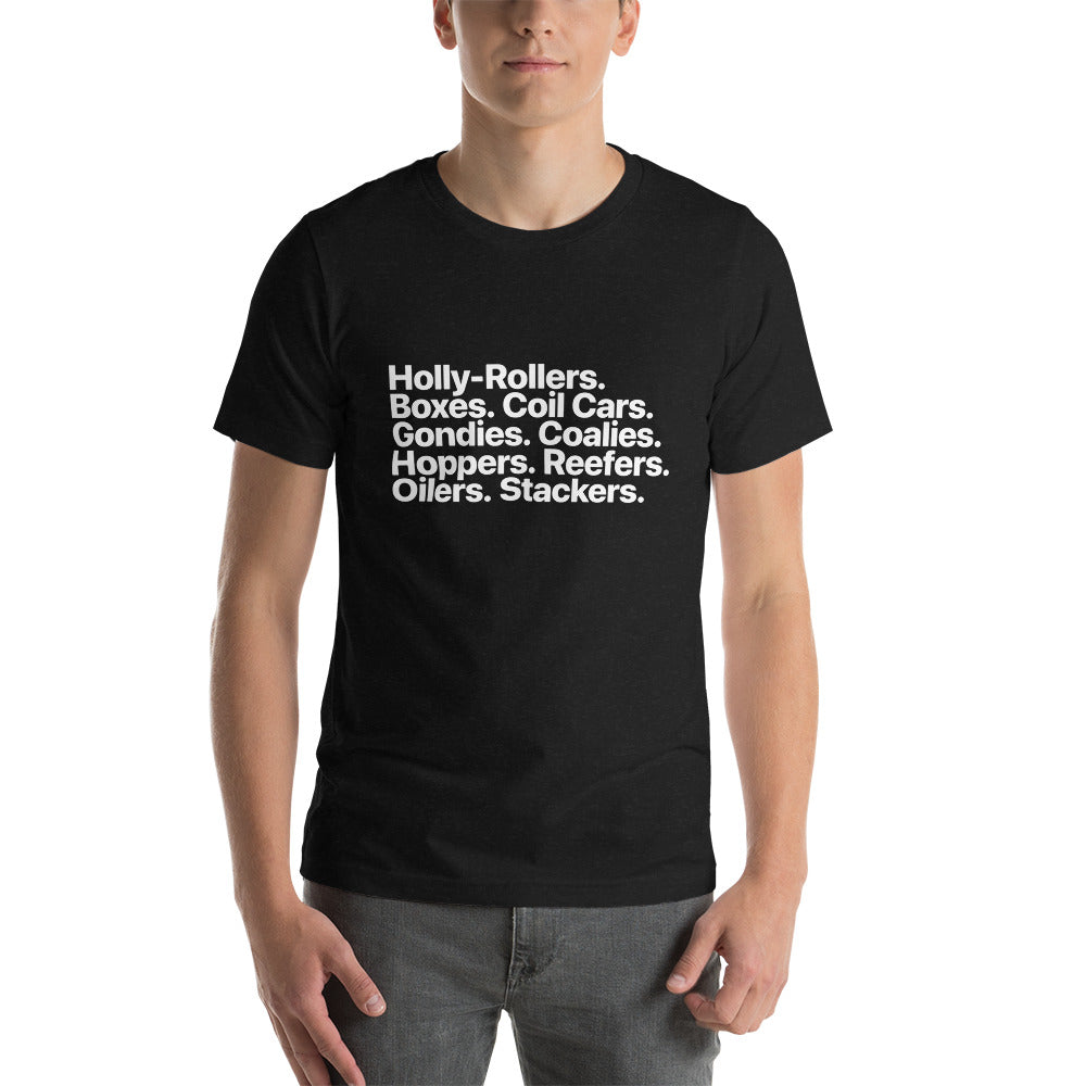 Freight Categories 2 dark – Unisex t-shirt