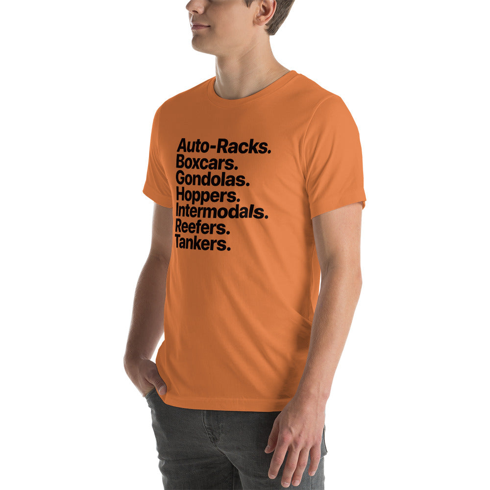 Freight Categories 1 – Unisex t-shirt