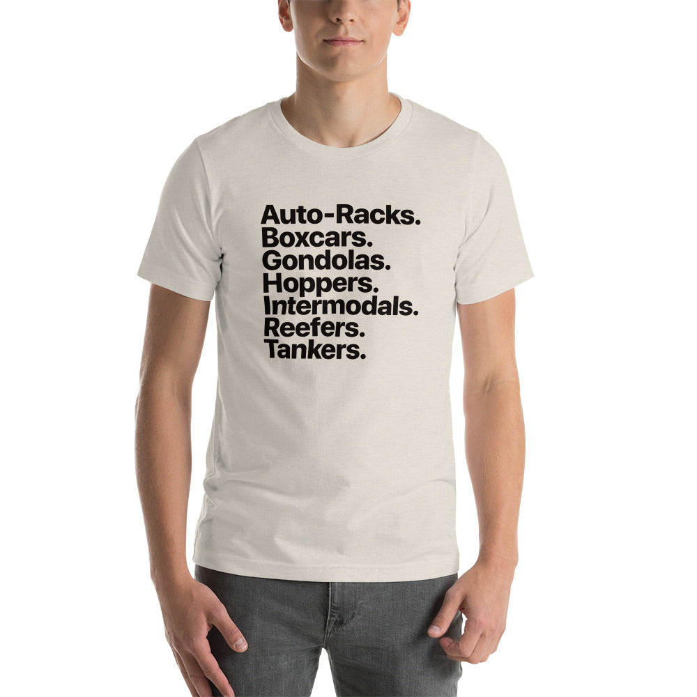 Freight Categories 1 – Unisex t-shirt