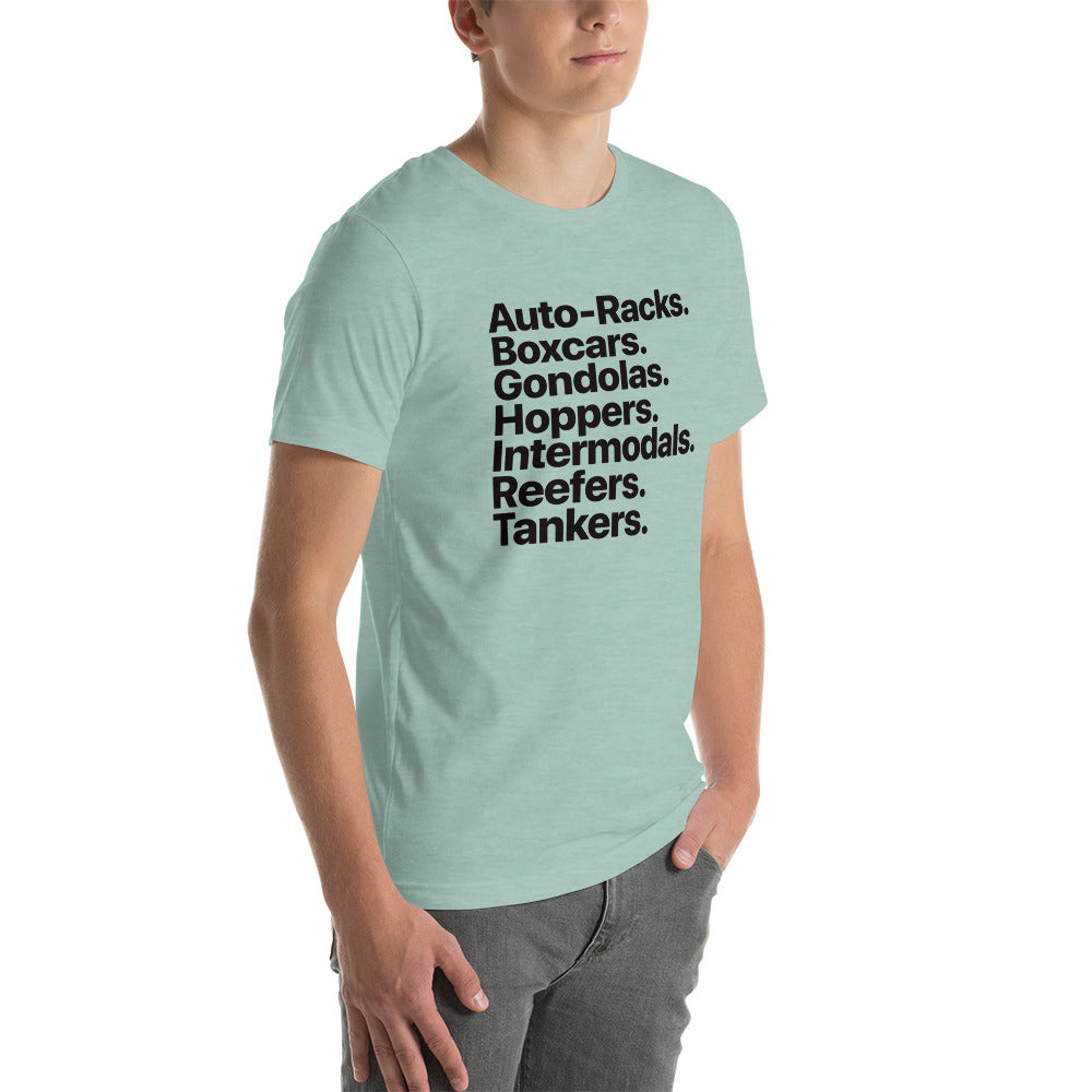 Freight Categories 1 – Unisex t-shirt