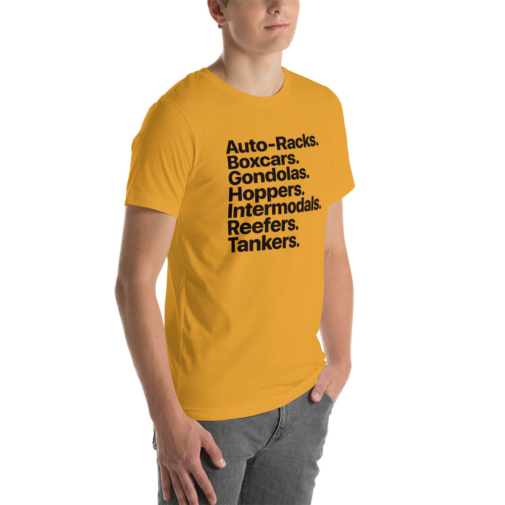 Freight Categories 1 – Unisex t-shirt