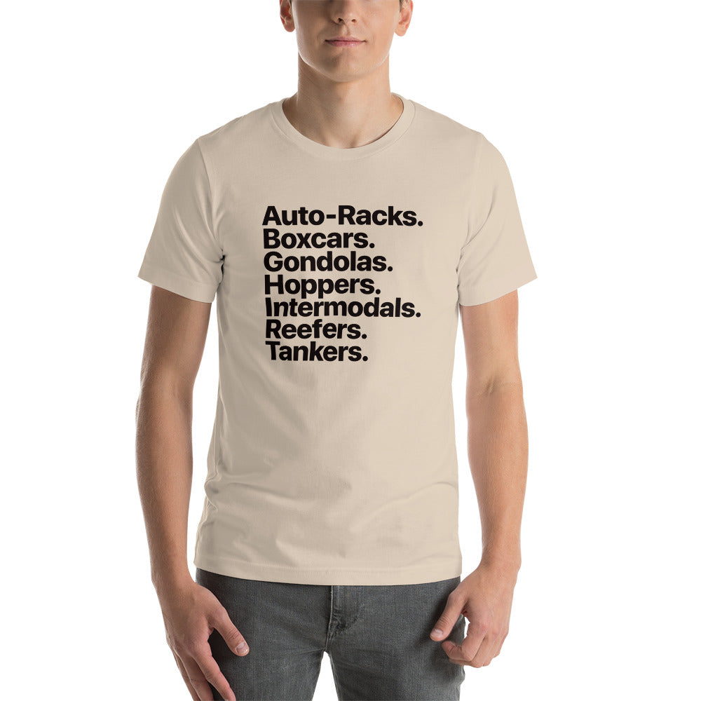 Freight Categories 1 – Unisex t-shirt