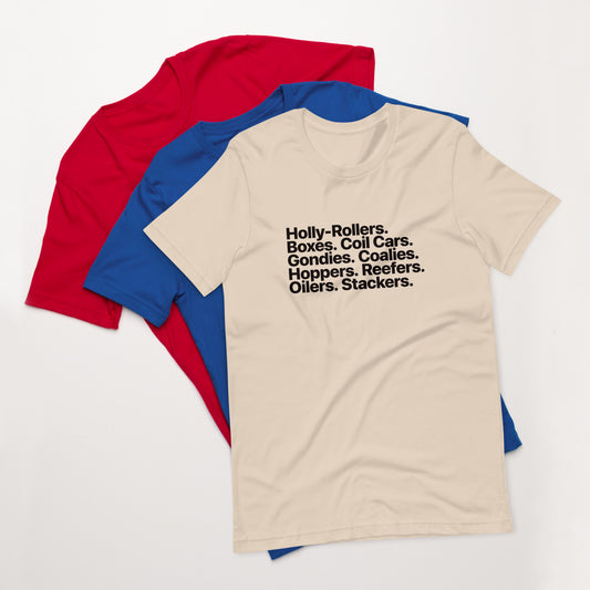 Freight Categories 2 – Unisex t-shirt