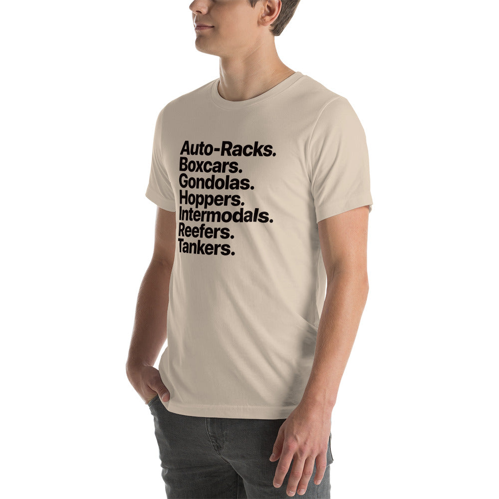 Freight Categories 1 – Unisex t-shirt