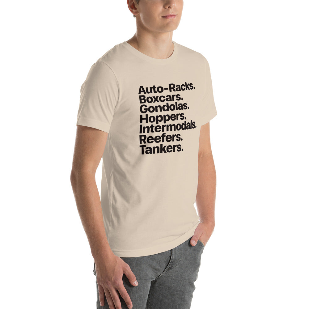 Freight Categories 1 – Unisex t-shirt