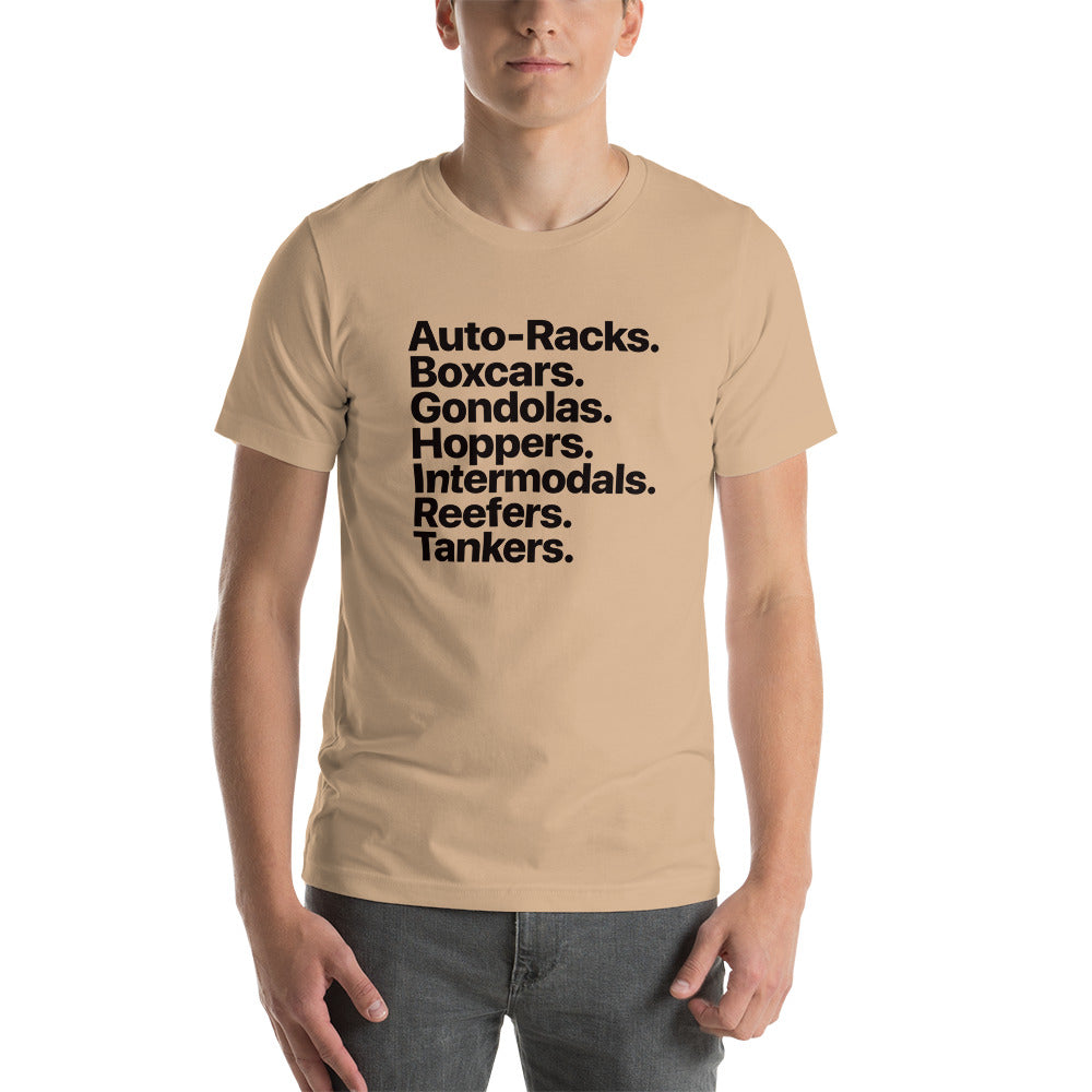 Freight Categories 1 – Unisex t-shirt