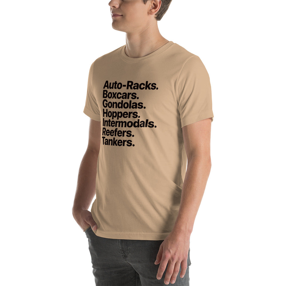 Freight Categories 1 – Unisex t-shirt